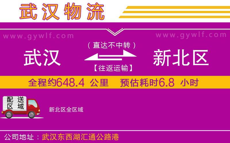 武漢到新北區貨運公司