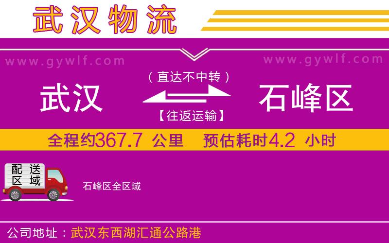 武漢到石峰區貨運公司